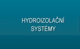 hydroizolan systmy